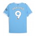 Maillot de foot Manchester City Erling Haaland #9 Domicile vêtements 2025-26 Manches Courtes